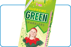Supreme Green Sparklers